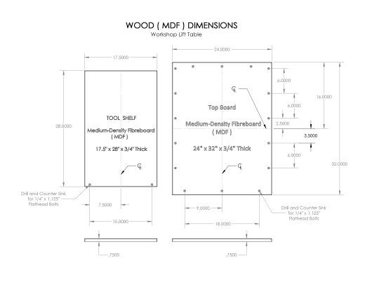 DIY Lift Table自制升降台模型3D图纸 Solidworks设计(1)缩略图